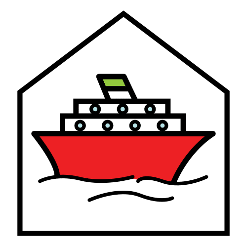 Pictograma de puerto para niños con TEA