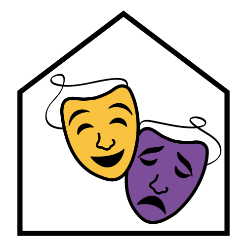 Pictograma de teatro para niños con TEA