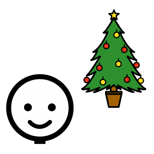 Pictograma de ¡Feliz Navidad! para niños con autismo y TEA