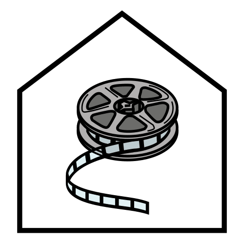 Pictograma de cine para niños con TEA