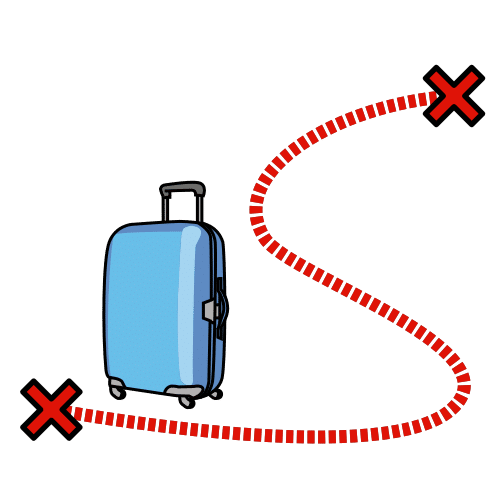 Pictograma de viaje para niños con autismo y TEA