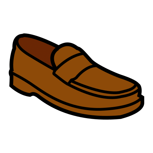 Pictograma de zapato para niños con autismo y TEA