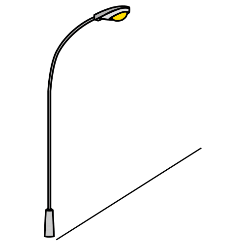 Pictograma de farola para niños con TEA