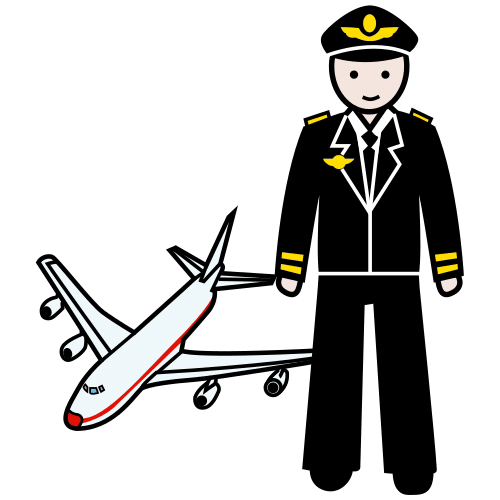 Pictograma de piloto para niños con TEA