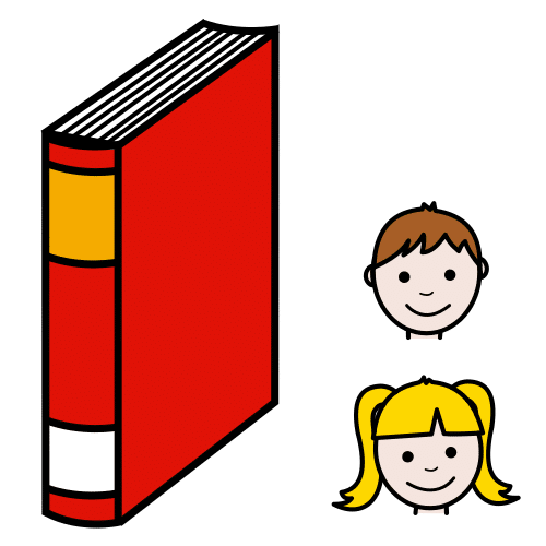Pictograma de Clasificación Decimal Universal para niños con autismo y TEA