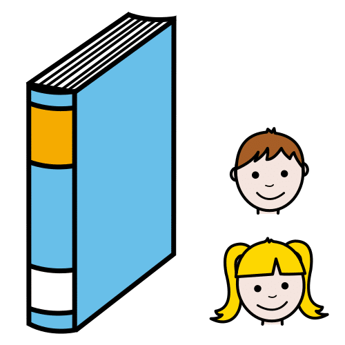 Pictograma de Clasificación Decimal Universal para niños con autismo y TEA
