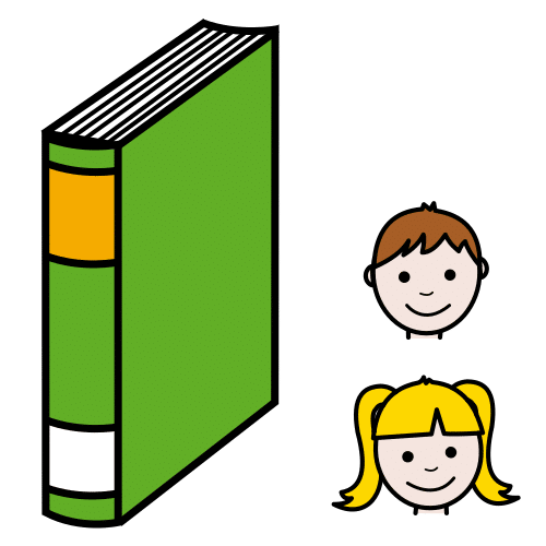 Pictograma de Clasificación Decimal Universal para niños con autismo y TEA