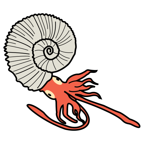 Pictograma de ammonite para niños con autismo y TEA
