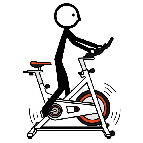 Pictograma de spinning para niños con autismo y TEA