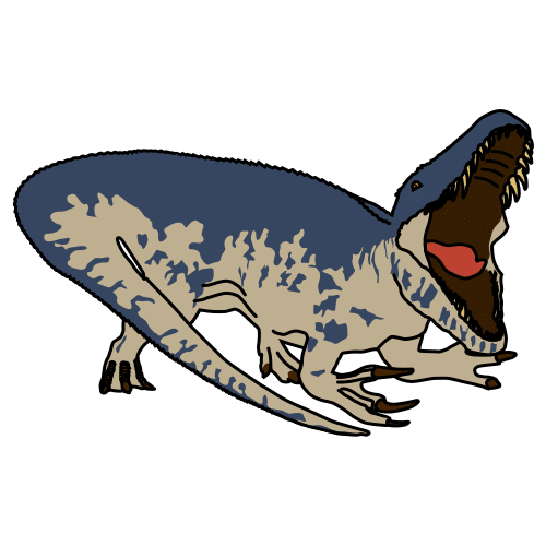 Pictograma de Torvosaurus para niños con autismo y TEA