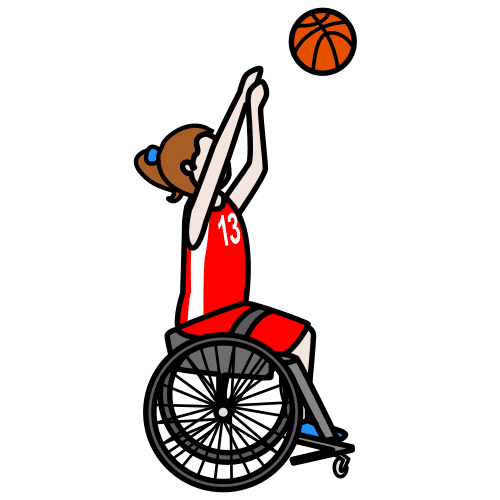 Pictograma de baloncesto adaptado para niños con autismo y TEA