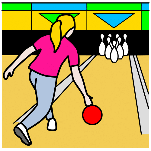 Pictograma de bolos para niños con autismo y TEA