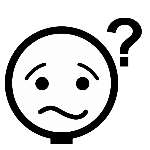Pictograma de confuso para niños con autismo y TEA