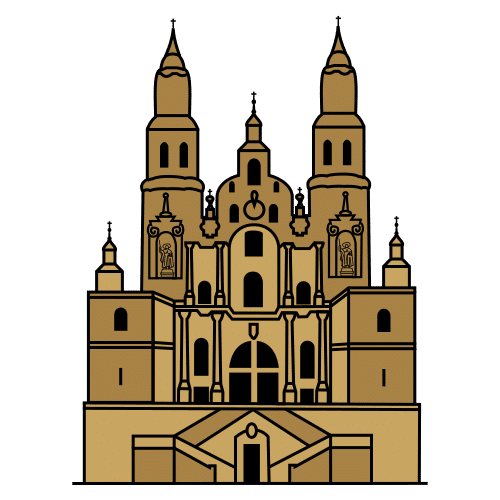 Pictograma de Catedral de Santiago para niños con TEA