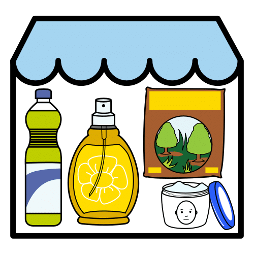 Pictograma de droguería para niños con TEA