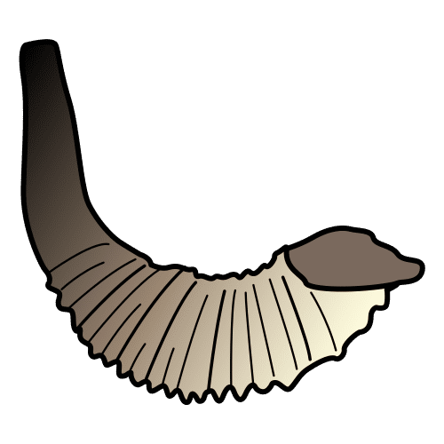 Pictograma de shofar para niños con TEA