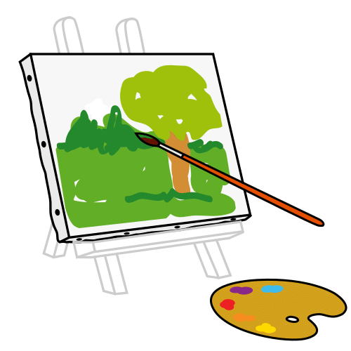 Pictograma de lienzo para niños con autismo y TEA
