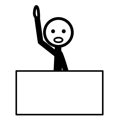Pictograma de voluntario para niños con autismo y TEA