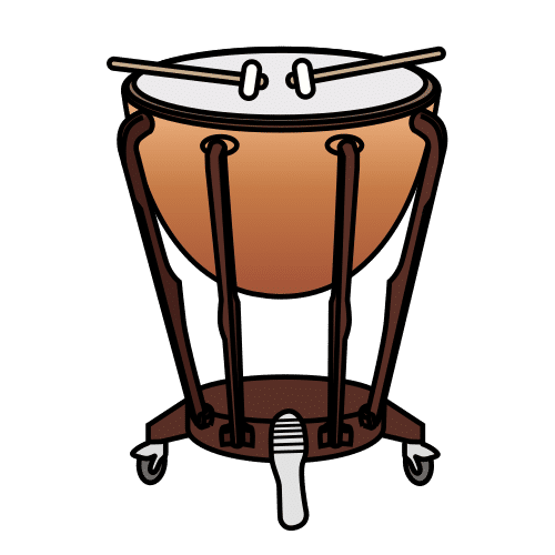 Pictograma de timbal para niños con autismo y TEA