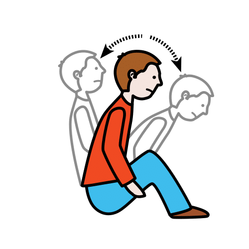 Pictograma de balancear para niños con autismo y TEA