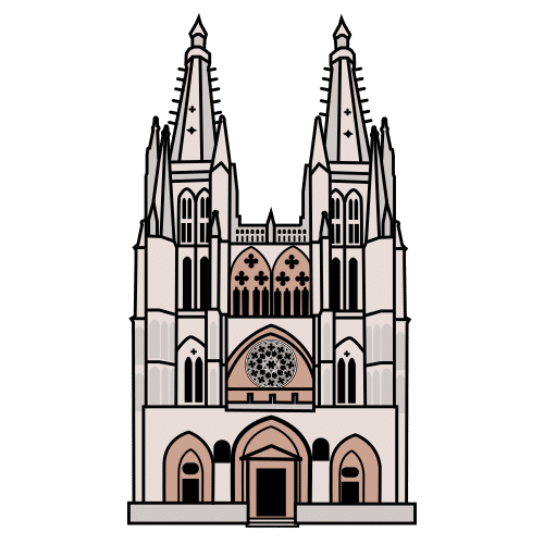 Pictograma de Catedral de Burgos para niños con TEA