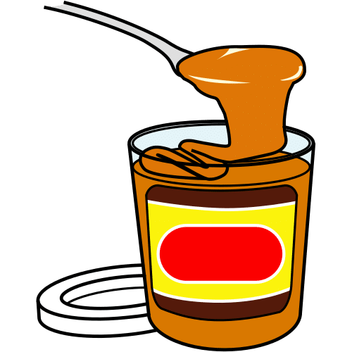 Pictograma de dulce de leche para niños con autismo y TEA