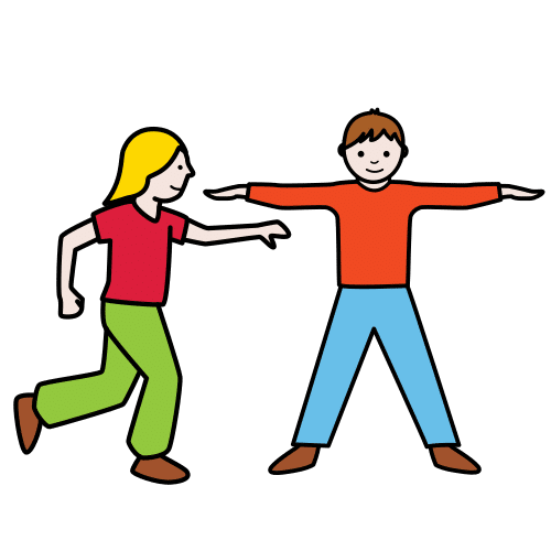 Pictograma de juego del Stop para niños con autismo y TEA