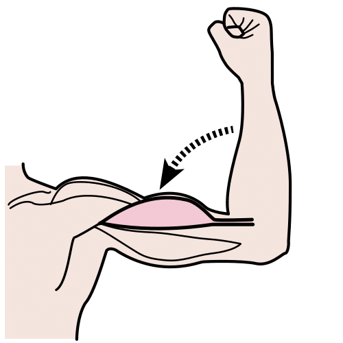 Pictograma de tensión muscular para niños con TEA