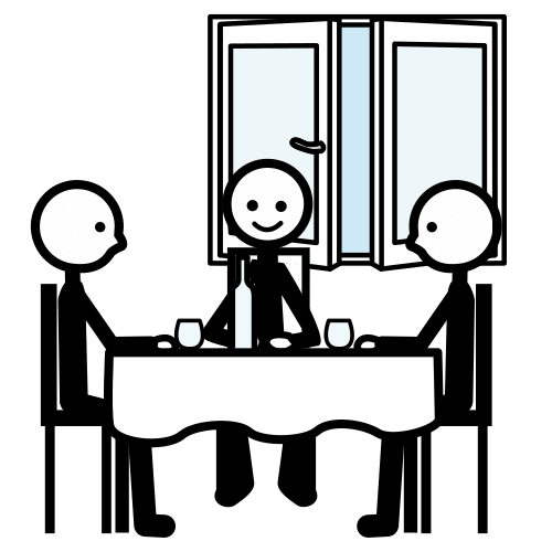 Pictograma de ventilar la habitación para niños con autismo y TEA