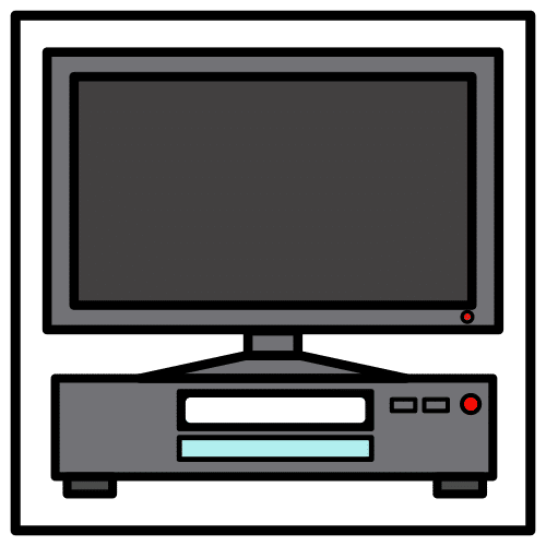 Pictograma de sala de vídeo y TV para niños con autismo y TEA