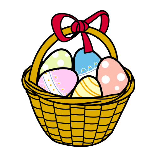Pictograma de huevos de Pascua para niños con autismo y TEA