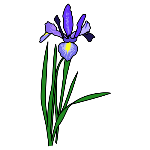 Pictograma de iris para niños con TEA