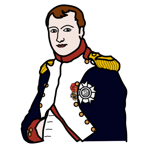 Pictograma de Napoléon para niños con autismo y TEA