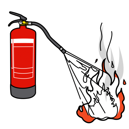 Pictograma de extinguir para niños con TEA