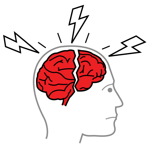 Pictograma de accidente cerebrovascular para niños con autismo y TEA