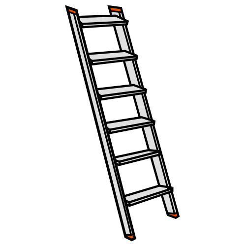 Pictograma de escalera para niños con autismo y TEA