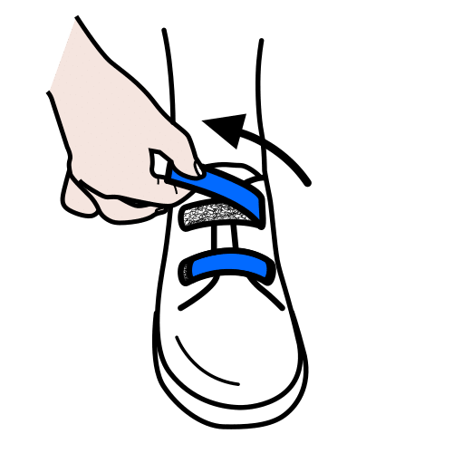 Pictograma de poner velcro para niños con autismo y TEA