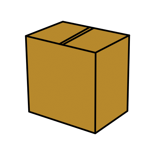 Pictograma de caja para niños con autismo y TEA