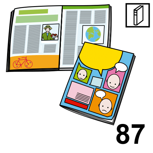 Pictograma de Clasificación Decimal Universal para niños con autismo y TEA