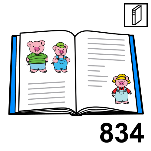 Pictograma de Clasificación Decimal Universal para niños con autismo y TEA