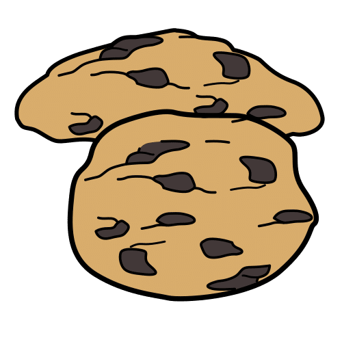 Pictograma de galletas de chocolate para niños con autismo y TEA