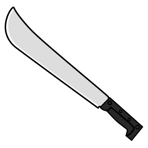 Pictograma de machete para niños con autismo y TEA