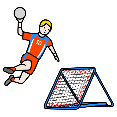 Pictograma de tchoukball para niños con autismo y TEA