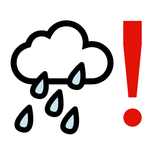 Pictograma de ¡llueve! para niños con autismo y TEA