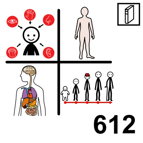 Pictograma de Clasificación Decimal Universal para niños con autismo y TEA