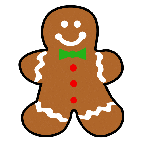 Pictograma de galleta de jenjibre para niños con TEA