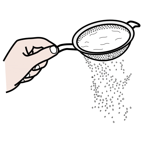 Pictograma de tamizar para niños con TEA