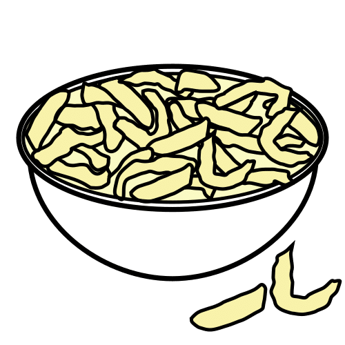 Pictograma de Spätzle para niños con autismo y TEA