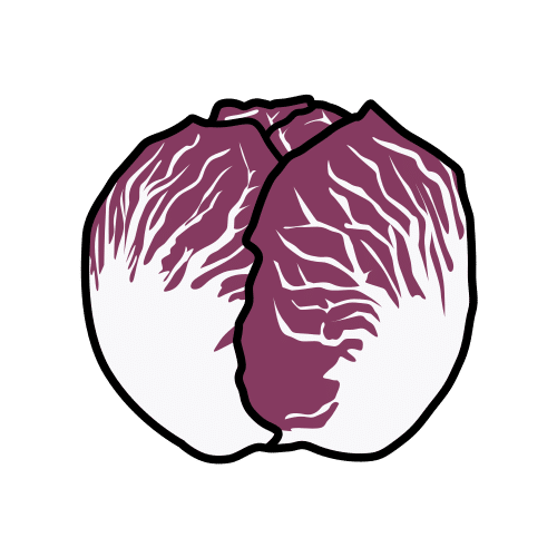 Pictograma de radicchio para niños con autismo y TEA