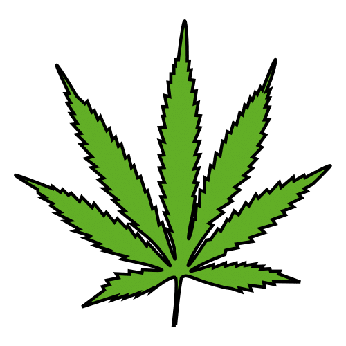 Pictograma de cannabis para niños con autismo y TEA